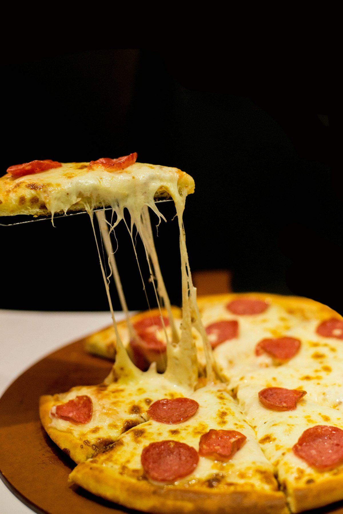 Pizza, tarjoiluehdotus